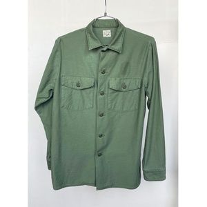 Orslow Sateen US Army Fatigue Shirt Size 1